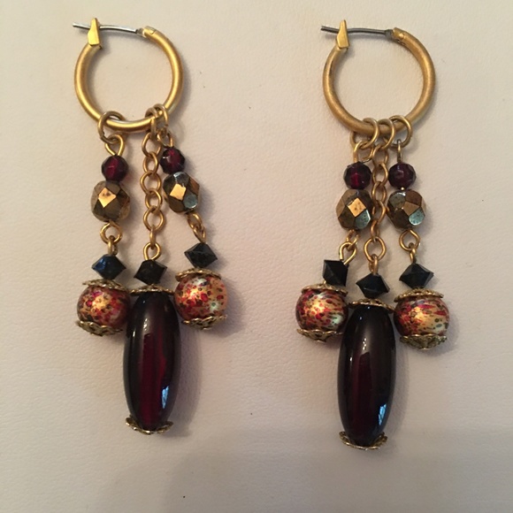 HOST PICK! Convertible Drop / Hoop Earrings - Picture 1 of 2